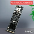 thumbnail image 3 of PH6603 NVME To Type E Converter Card Fast Speed With Cooling For Desktop Laptop NAS Compatibility, 3 of 8