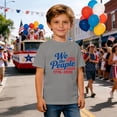 thumbnail image 2 of DHFJKG Kids Boys T Shirts We The People 1776-2026 Letter Graphic Tee 250 Years Anniversary USA Top Ages 2-13Y, 2 of 4