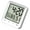 White, variant on Bathroom Clock Kitchen Wall Clock with LCD Screens Shower Clocks with Suction Cup,Temperature Calendar Water Resistant