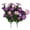 Purple, variant on Realistic Latex Bridal Bouquet Flowers for Wedding Home Garden Outdoor Hanging Planter Decorations 2PCS