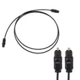 thumbnail image 2 of Optical Fiber Optic Toslink Digital Audio Cable 3ft gold Lot, 2 of 5