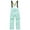 Mint Green, variant on NOKIO Boy's Snow Bibs Ski Pants Waterproof Insulated Winter Overalls Boys And Girls Winter Straight Overalls Ski Suit Children's Ski Pants Thick Warm Straight Overalls