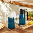 thumbnail image 6 of TrendPlain 16oz Glass Olive Oil Dispenser Bottle for Kitchen Gadgets Olive Oil Sprayer for Cooking with Stickers Black and Green, 6 of 7