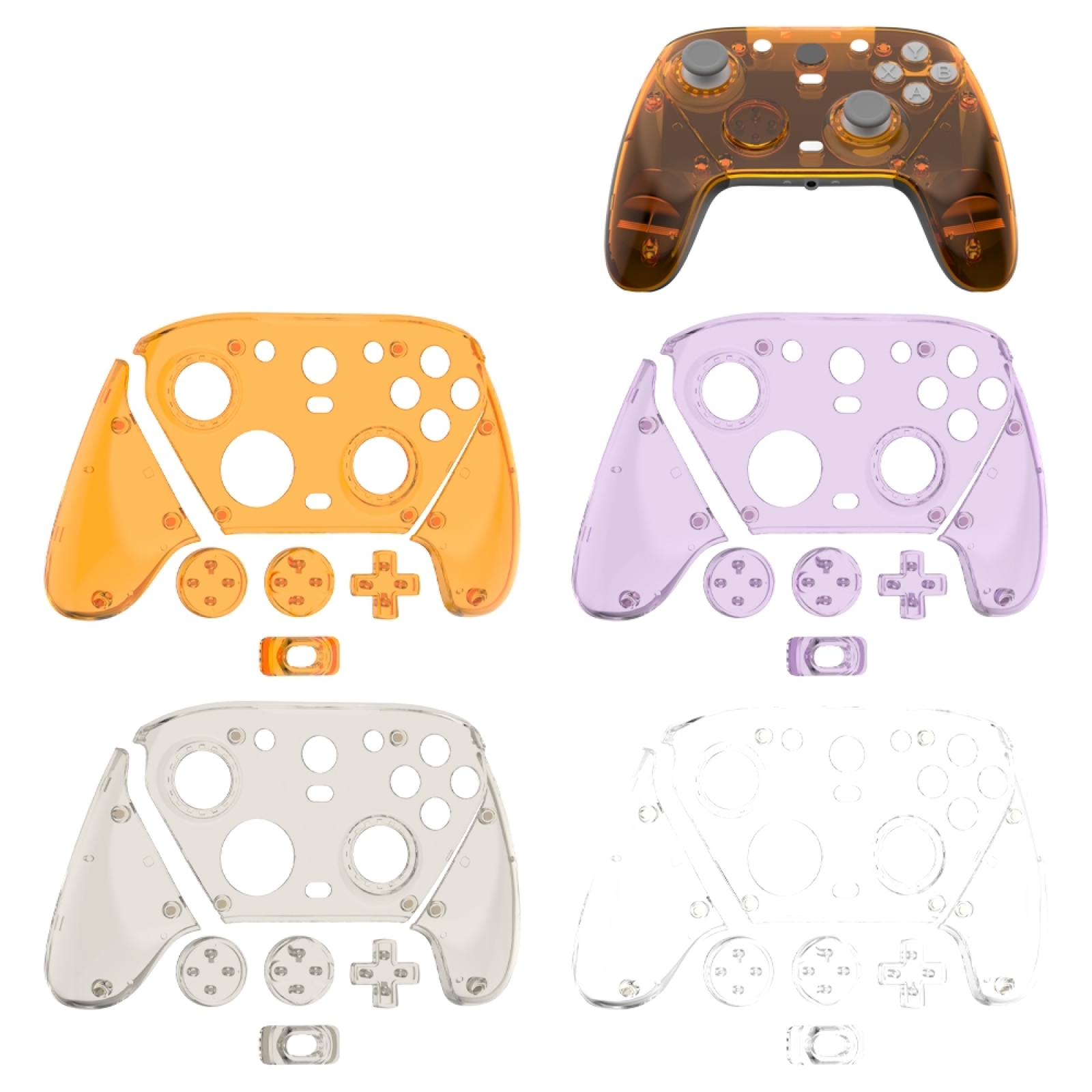 Carcasa Protectora para GameSir G7 Pro, Cubierta de Repuesto para Consola Gaming PC Skin Carcasa para Controlador Portátil (Solo Carcasa) (Se vende sin garantía del fabricante) 8