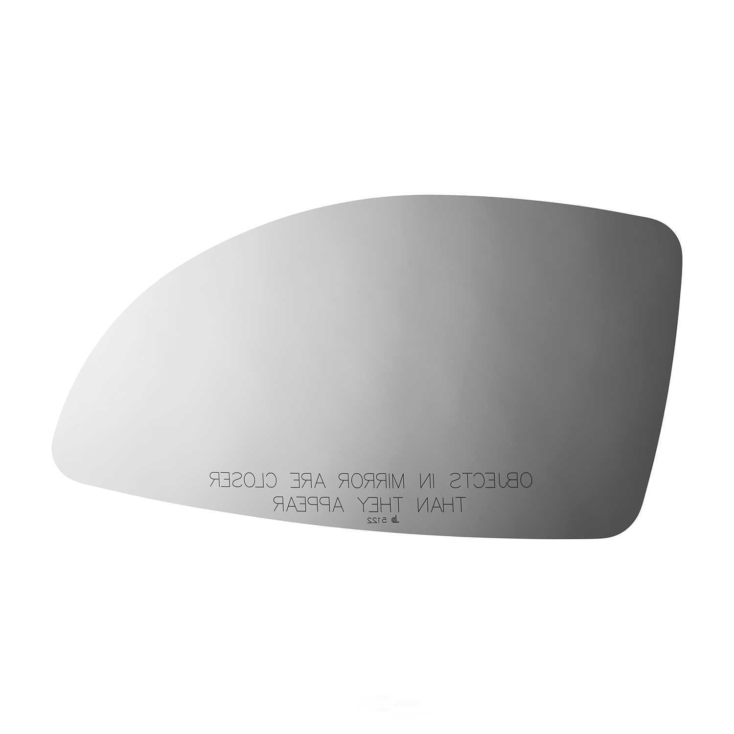 Burco Side View Mirror Replacement Glass - Clear Glass - 5122