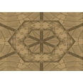 thumbnail image 1 of Ahgly Company Indoor Rectangle Patterned Oak Brown Area Rugs, 2' x 5', 1 of 6