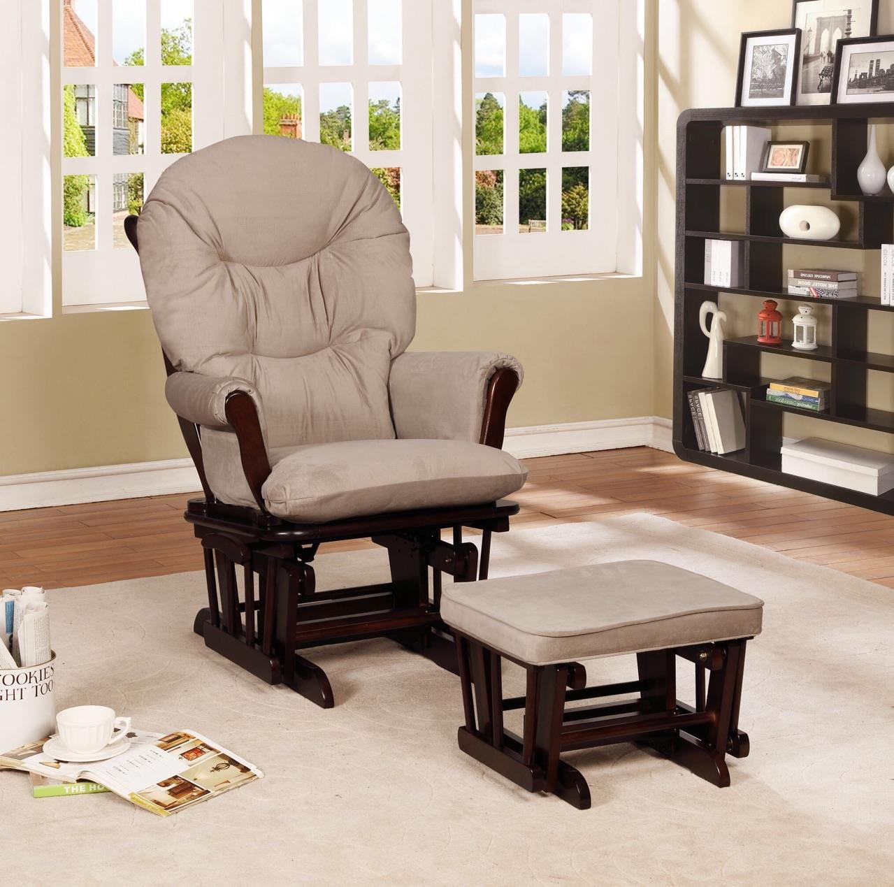 glider and ottoman set walmart