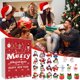 thumbnail image 1 of Calendario 2024 - Calendario de cuenta regresiva para Navidad con juguetes sensoriales - Caja de 24 días de sorpresas - Calendario de Adviento navideño - Juguetes anti-presión para niñas y niños -, 1 of 8