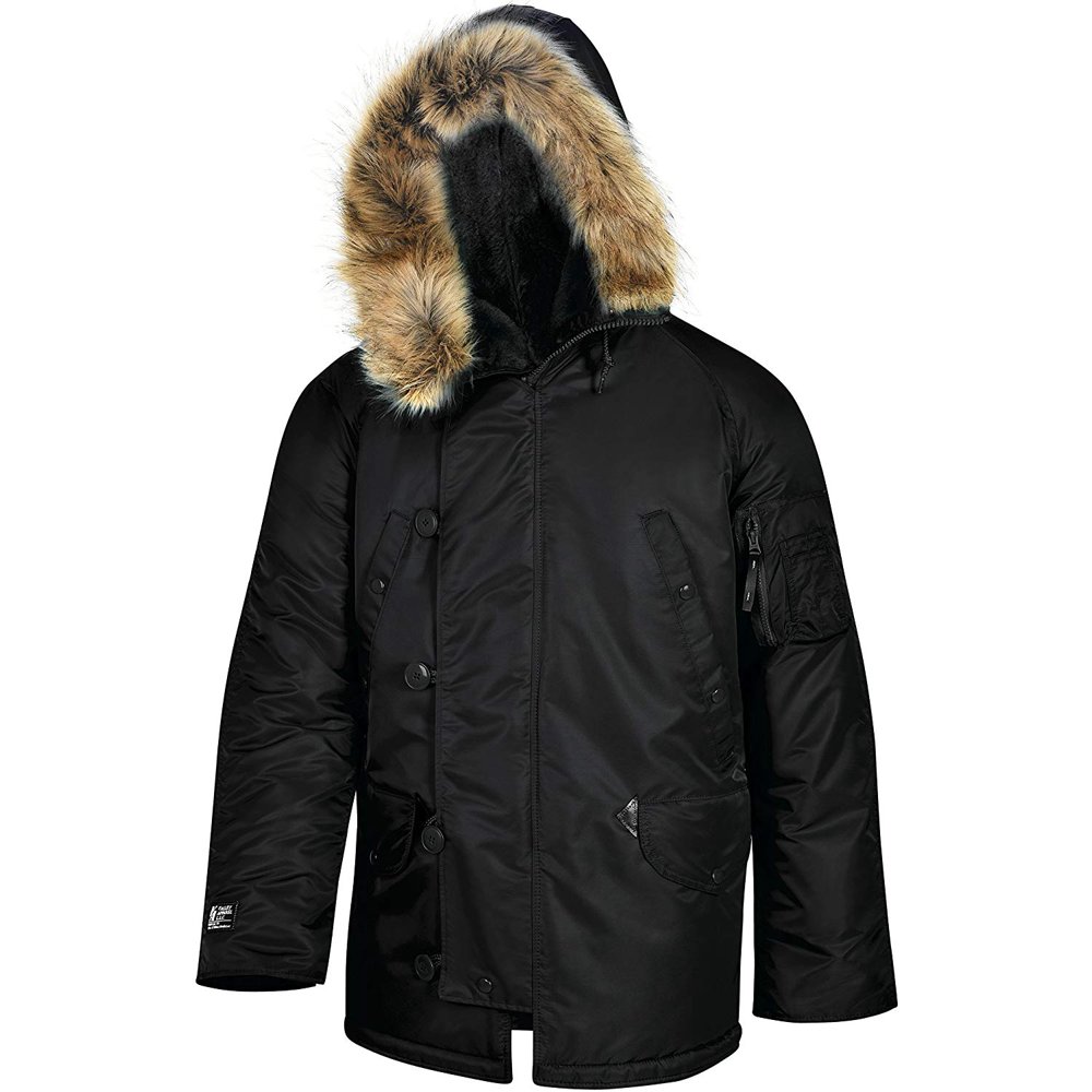 Valley Apparel Military Style Men's N3B Snorkel Winter Parka Made in