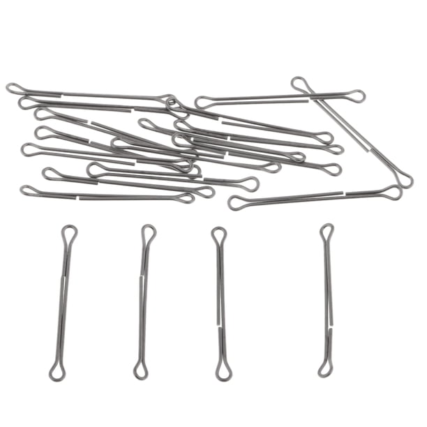 20pcs Vástago de Alambre Doble Sunnimix para Pesca longitud 35mm