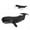 B black, variant on Realistic Mini Ocean Animal Models Sea Creatures Action Models Figurines Whale Ornaments Educational Toys For Boys Girls Children