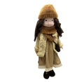 thumbnail image 2 of Fiudx Ofertas relámpago Mini pulgar navideño de la artista Cute Doll, 2 of 4