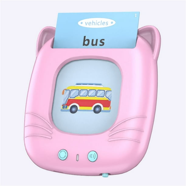 onlyliua Ofertas Semanales Lector de Tarjetas Didácticas Bilingües para Juguetes Educativos Infantiles.