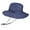 Navy Blue, variant on Yirtree Outdoor Safari Hat Foldable Sun Boonie Hat Wide Brim Breathable Fishing Cap with Chin Strap for Men Women
