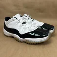 thumbnail image 2 of N I-K-E Mens A i r-Jor-dan 11 Retro Low Shoes Black Emerald Rise 528895-145 Size 9.5, 2 of 6