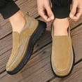 thumbnail image 3 of Shoes for Men Seasonal Khaki/Black Lazy Casual Shoes, Wear-Resistant And Highly Elastic Soles, Suitable for Daily Outings, Business Commutes, Casual TripsThick-Soled And Comfortable Design, 3 of 7