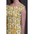 thumbnail image 2 of Bimba Sleeveless Kurta Printed Women Straight Kurti Indian Summer Clothing, 2 of 6