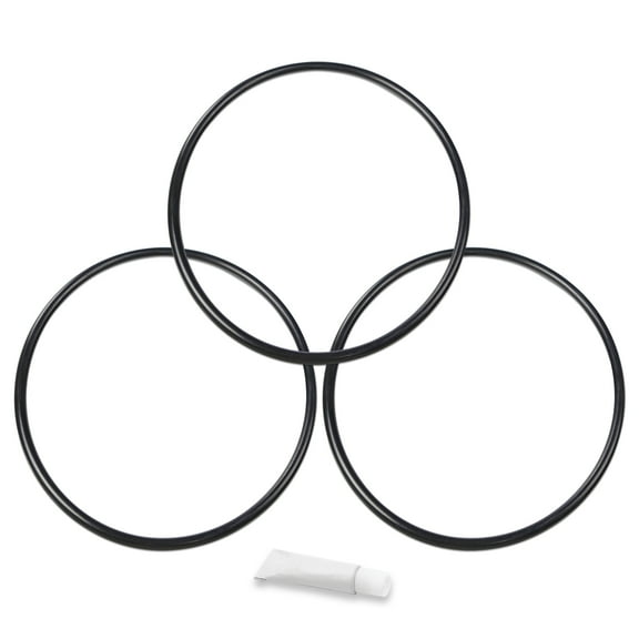 Express Water Whole House O-Ring Replacement Kit ? 5.5? OD Diameter O-Rings for Filter Housings ? 3 O-Rings Pro Seal BPA Free Thermal Resistant O Ring with Lubricant Tube