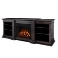 thumbnail image 1 of Real Flame Canada Fresno Meuble Télé avec Foyer Électrique en Bois Massif, Noyer Foncé, 1 of 15