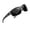 01-Clear Grey Frame/Black Lens, variant on Joopin Polarized Wrap Around Sports Sunglasses for Men Women Driving Fishing Running Sun Glasses(Clear Grey)