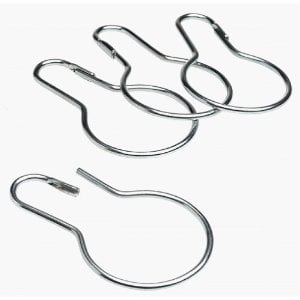 Shower Curtain Rings Hooks 100 Metal Ring By Levolor Kirsch Shower Curtain Rings Hooks 100 Metal Ring By Levolor Kirsch