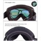 thumbnail image 3 of Gafas de esquí cilíndricas grandes antivaho de doble capa para hombres y mujeres, equipo de esquí, gafas de esquí, gafas de nieve, color naranja, 3 of 5