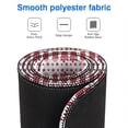 thumbnail image 3 of Long Mouse Pads for Desk,Red Christmas Pattern Desk Mats on Top Of Desks, Desk Mouse Pad Extra Large with 3mm Non-Slip Base and Stitched Edge for Gaming,Office,Work,Home 47.3x23.6in, 3 of 5