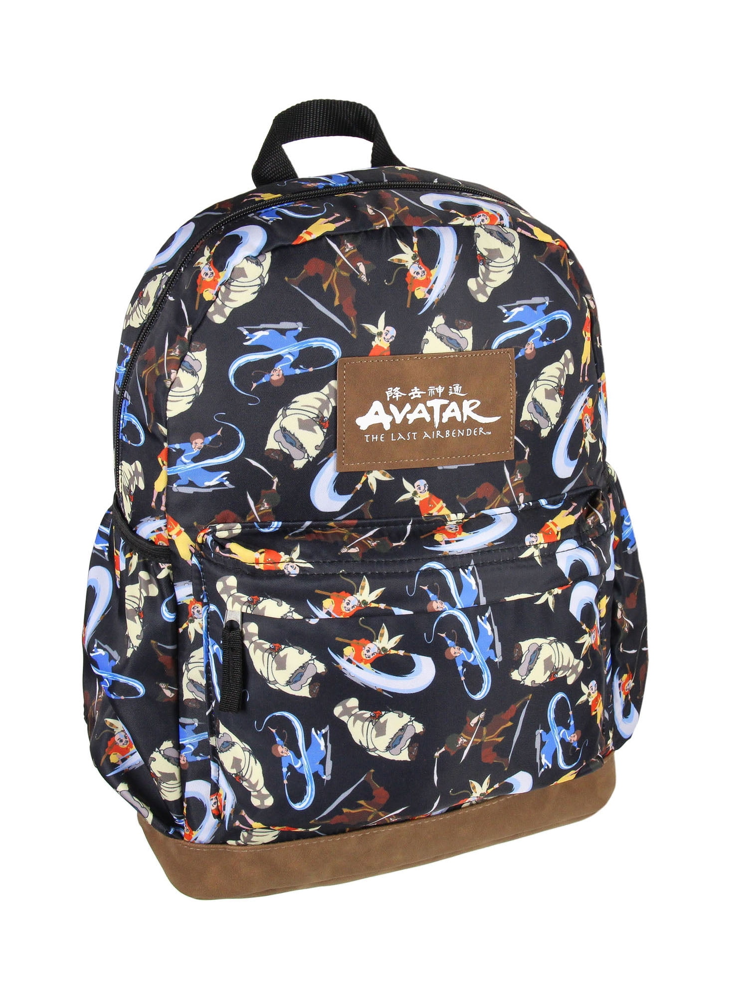 Nickelodeon Avatar The Last Airbender Character Aang Katara Appa Zuko Cartoon All Over Print Backpack 16"