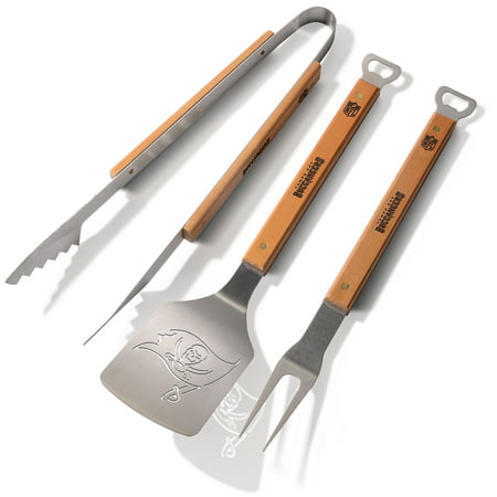 Tampa Bay Buccaneers 3-Piece BBQ Set - No Size (Best Barbecue In Tampa)