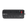 thumbnail image 2 of Tripp Lite TLP88USBB Protect It! 8-Outlet Surge Protector with 2 USB Ports, 8ft Cord (Without Telephone/Modem), 2 of 2