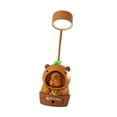 thumbnail image 4 of Lámpara de escritorio LED de Capybara luz de la noche recargable decoración de la habitación lámpara de mesa de dibujos animados para niños estudio de Césped, 4 of 8