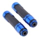thumbnail image 1 of 2 empuñaduras para manillar de motocicleta adecuadas para motocicletas o Negro + azul, 1 of 8