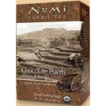 Numi Black Organic Tea - Chocolate Puerh - Black Tea Blend Numi Teas 16 Bag