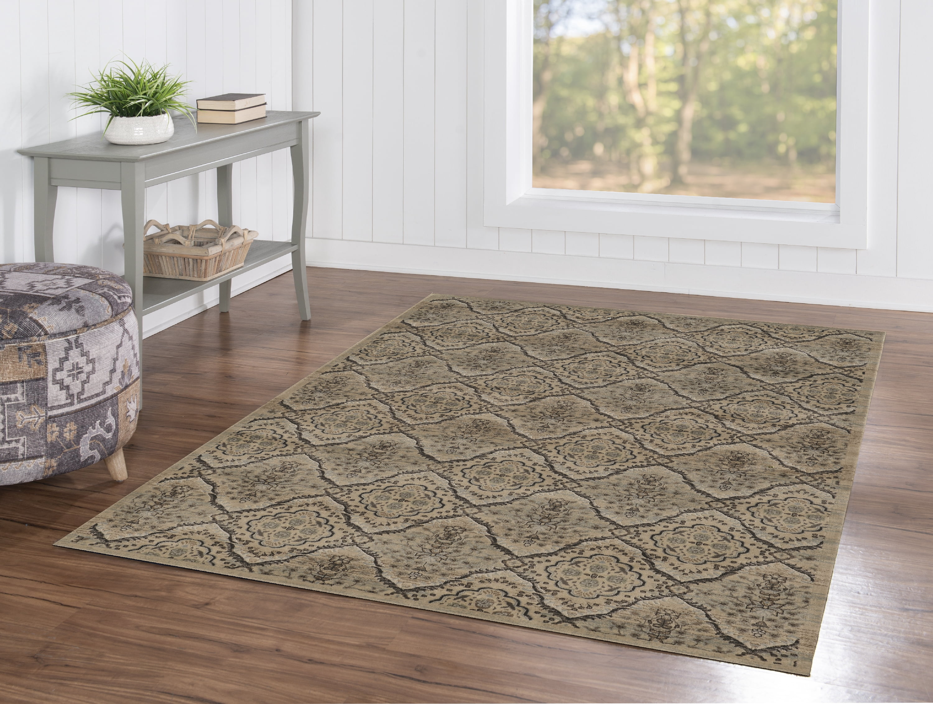 Linon Jewell Collection Vintage Trellis  8x10'3" Rug