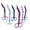 #6, variant on Set of 6 Lister Bandage Scissors 5.5" Stainless Steel with Assorted Patterns - Set 6
