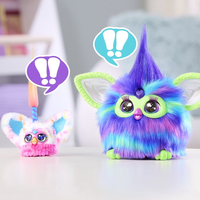 Furby Furblets Bee-Day Mini Electronic Plush Toy for Kids 6 and up
