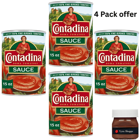 Contadina Tomato Sauce, Canned Tomatoes, 15 oz Can