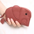 thumbnail image 3 of Laklulu Monedero mini elefante de piel auténtica, 3 of 5