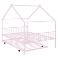 Bed WithOut Platform Bed Frame, Metal Bed Frame With Slat Support