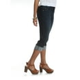 Women's Denim Cuffed Capri