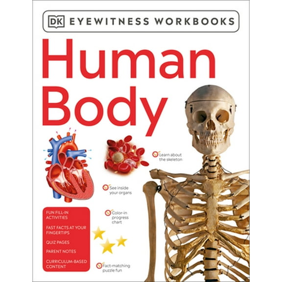 Pre-Owned Eyewitness Workbooks Human Body (Paperback) 0744034531 9780744034530