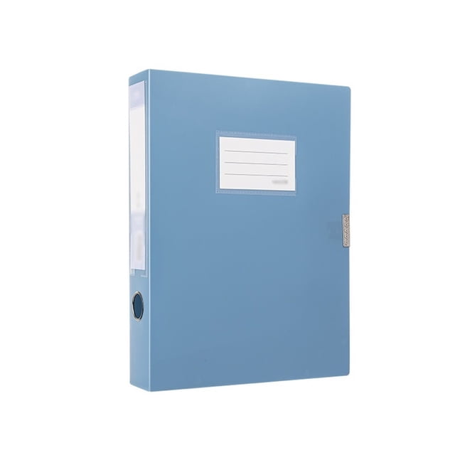 A4 File Archive Box 55mm Large Capacity Contract Folder Office Supplies Data Storage Box