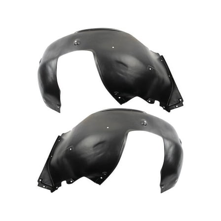 Front Fender Liner Set 2 Piece - Compatible with 1997 - 2003 BMW 540i 1998 1999 2000 2001 2002