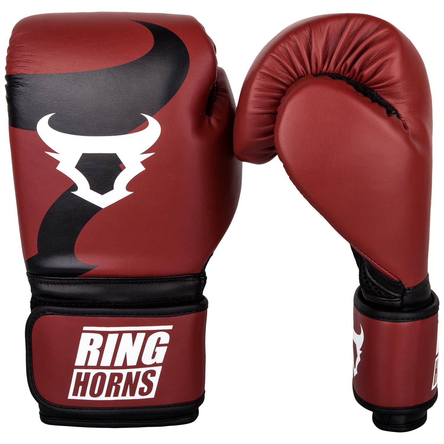 Ringhorns Charger Boxing Gloves Red Muay Thai Boxing Sparring 
