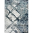 thumbnail image 2 of Luxe Weavers Geometric Abstract Art Deco Blue 8x10 Area Rug, 2 of 7