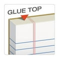 thumbnail image 2 of "The Legal Pad" Glue Top Pads, Wide/legal Rule, 50 White 8.5 X 11 Sheets, 12/pack | Bundle of 2 Packs, 2 of 5