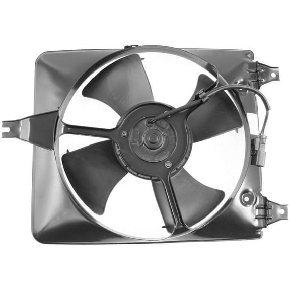 A/C Condenser Fan Assembly - Compatible with 1998 - 2002 Honda Accord 2.3L 4-Cylinder 1999 2000 2001