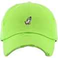 thumbnail image 3 of Praying Hands Rosary Vintage Distressed Dad Hat Baseball Cap Polo Style Adjustable, 3 of 4