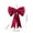 B, variant on Extra Large 25 Inch Red Velvet Christmas Bow for Tree Topper Wreath Decorations Wedding Arch Chair Back Gift Wrap Party Supplies Holiday Home and Mantel Decor