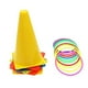 thumbnail image 4 of Juegos de Carnaval Establecido, Anillos de Lanzamiento de cono de Tráfico Prácticos Establece Propileno Con Bolsa de Malla para Juegos Familiares, 4 of 8